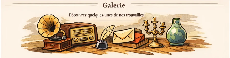 Illustrated antique gallery
